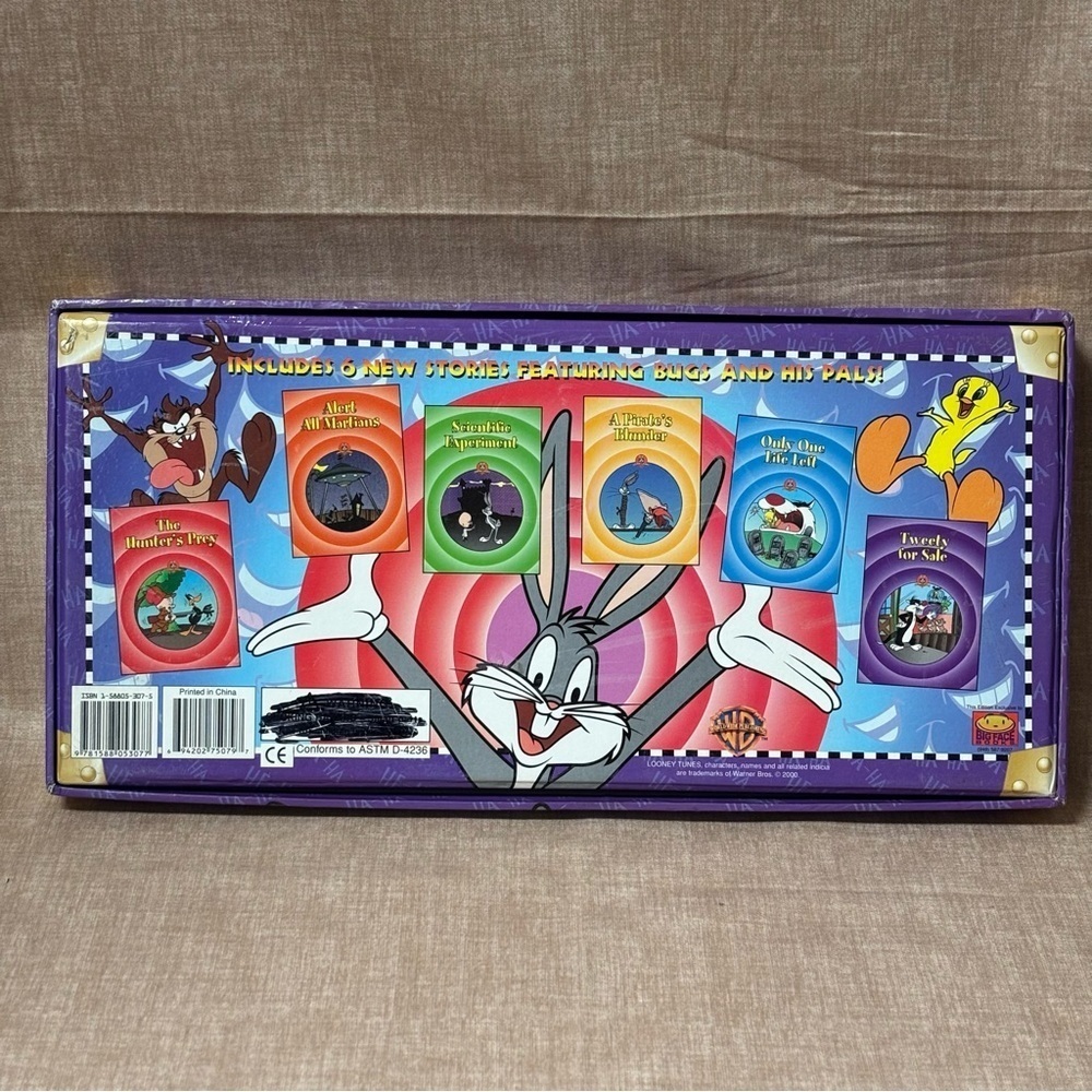 Vintage Looney Tunes Bugs Laff Box Set 6 In Box Warner Bros Kids Books - Picture 5 of 5